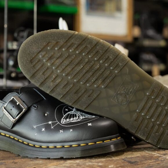 Dr. Martens JORGE II CELESTIAL MOTH EMBROIDERED MULES MSRP$210 Chic & Grunge - Picture 16 of 16